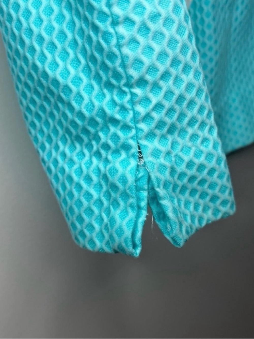Lilly Pulitzer Pearl Cut Out Halter Shift Dress Size 2 turquoise White Beach - Picture 5 of 10